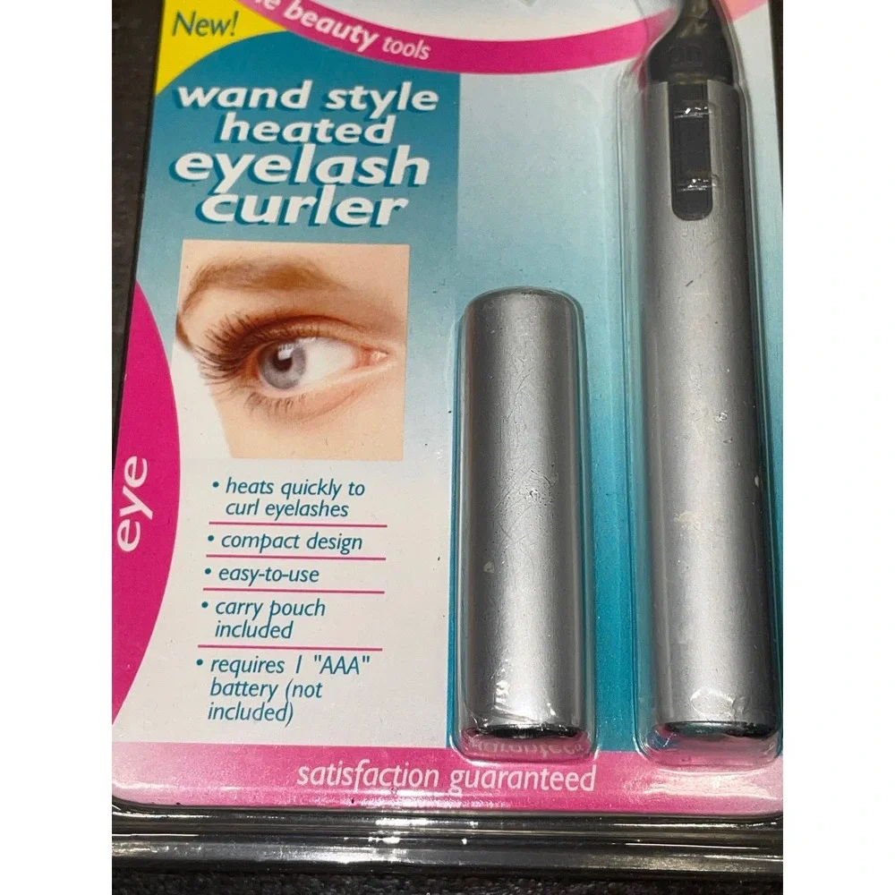 Trim Wand Style Heated‎ Eyelash Curler New Home Beauty Tools Silver